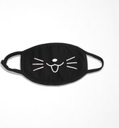 Kitten - Facemask - Zwart