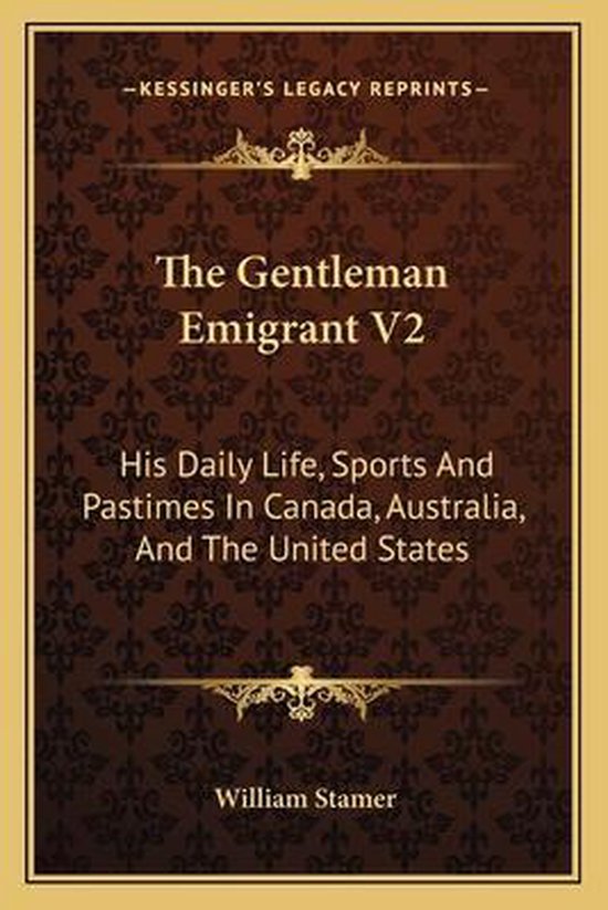 The Gentleman Emigrant V2 - cover