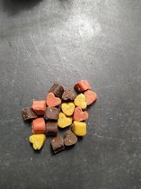 mini hartjes trainingsnoepen 1.5kg Minibones - Zachte snoepjes - Hondensnoepjes - Traktatie voor puppy van de snackmeester