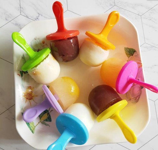 Verlenen ontbijt Mathis ijsmaker en Bakvorm siliconen | ijsvormpjes | Waterijs Vorm | ijsmaker  blauw| Fruit... | bol.com