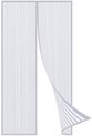 ForDig Luxe Deurhor Magnetisch - Horgordijn – Vliegengordijn – Hordeur - 210 x 100 - Wit