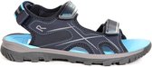 Regatta Sandalen - Maat 39 - Vrouwen - donker blauw/ licht blauw/ grijs