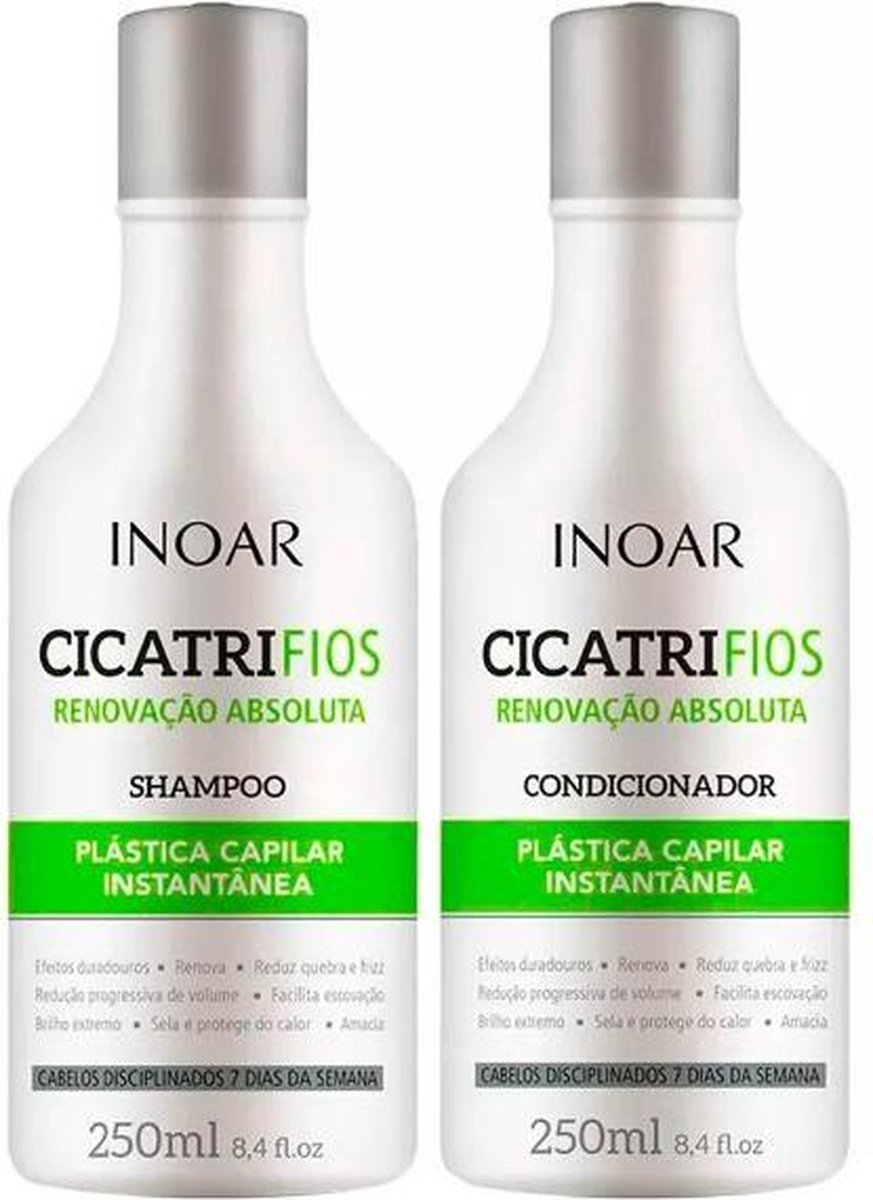Inoar Cicatrifios Shampoo en conditioner ( 2 x 250 ML )