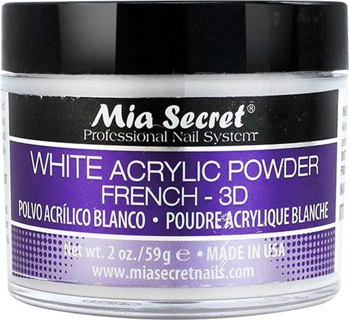 Goedkoopste Acryl Poeder Wit 60ml.