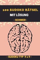 100 SUDOKU Ratsel mit Loesung schwer Sudoku Typ 9x9