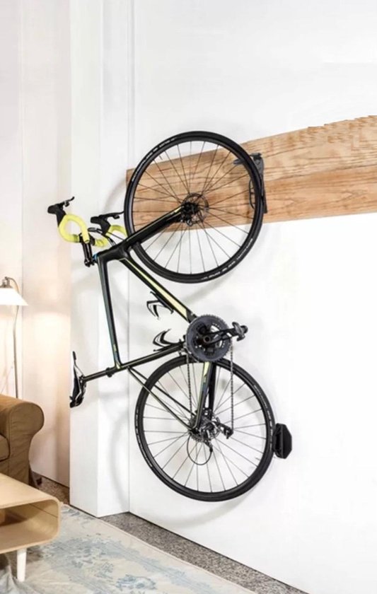 Fiets Ophangsysteem -fietshaak- Muurbeugel fiets- ophangbeugel fiets-Fietsbeugel  muur-... | bol