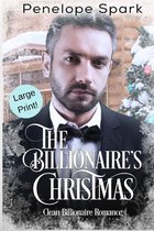 Clean Billionaire Romance Large Print-The Billionaire's Christmas