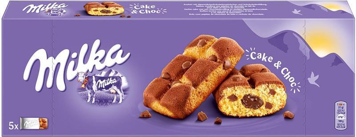 Milka Chocolade Cake & Choc - 16 x 175 gram