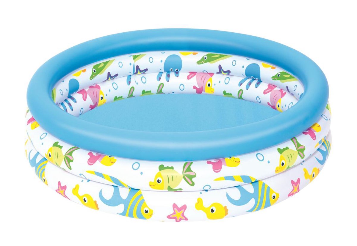 Zwembad 102 x 25 cm - 3 Rings Ocean Life