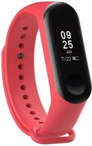 Bandje voor Xiaomi Mi Band 3 / 4 - Rood