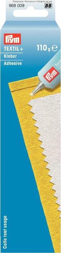 Prym Textil+ Fabric Adhesive - 30g Multi-Purpose Craft Glue For Leather, Wood & More