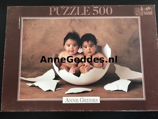 Anne Geddes - 11766 - puzzel / puzzle / legpuzzel - Schmidt - Double Yolker  - 500 stukjes | bol.com