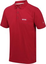 Regatta Polo Sinton Heren Katoen Rood Maat Xxl