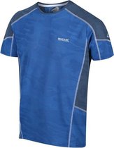 Mannen Camito Actief T-shirt Outdoorshirt blauw
