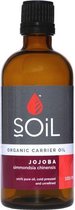 Soil - Biologische Koudgeperste En Onbewerkte Jojoba Oil - 100 Ml - Huidolie en Haarolie - Simmondsia Chinesis - Basis Olie