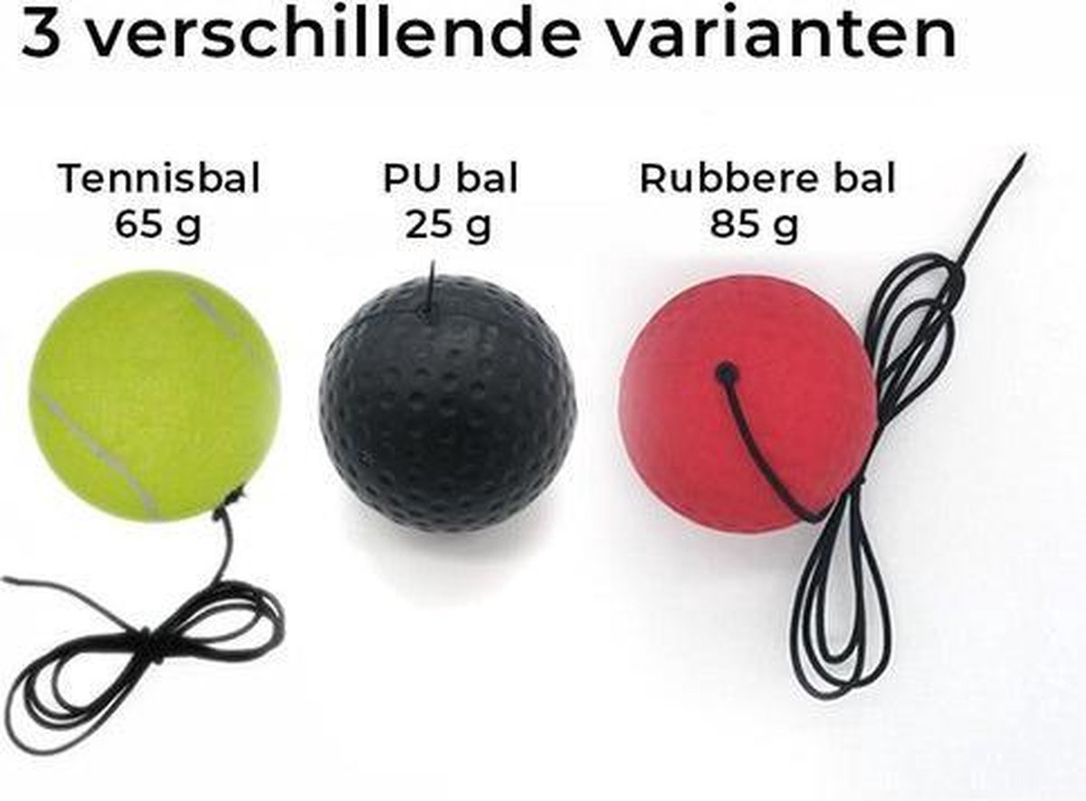 Boxing Training Ball, Boxer, Reflex Ball with Boxing Band for