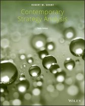 Extensive Book Summary, Contemporary Strategy Analysis 10th edition