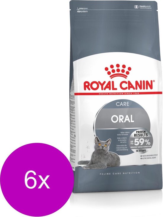 Royal Canin Fcn Oral Care - Kattenvoer - 6 x 1.5 kg