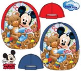 Mickey Mouse pet - cap - katoen - Disney baby maat 48cm