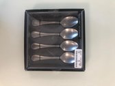 Set van 4 theelepels