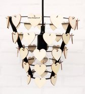 Hanglamp Babykamer Kinderkamer Hartje Ø25cm E27 LED A++