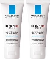 La Roche-Posay Kerium DS Crème tegen schilfers, roodheid - 2x40ml - Dagcrème