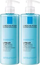 La Roche-Posay Lipikar Surgras Douchecrème - 2x400ml - droge huid