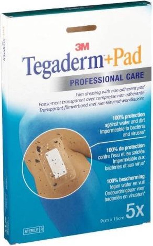 3M Tegaderm+Pad 9X15 Cm