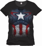 AVENGERS - MARVEL T-Shirt Captain Suit (S)