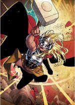 MARVEL ALL NEW - Magnetic Metal Poster 15x10 - Thor Jane Foster (S)