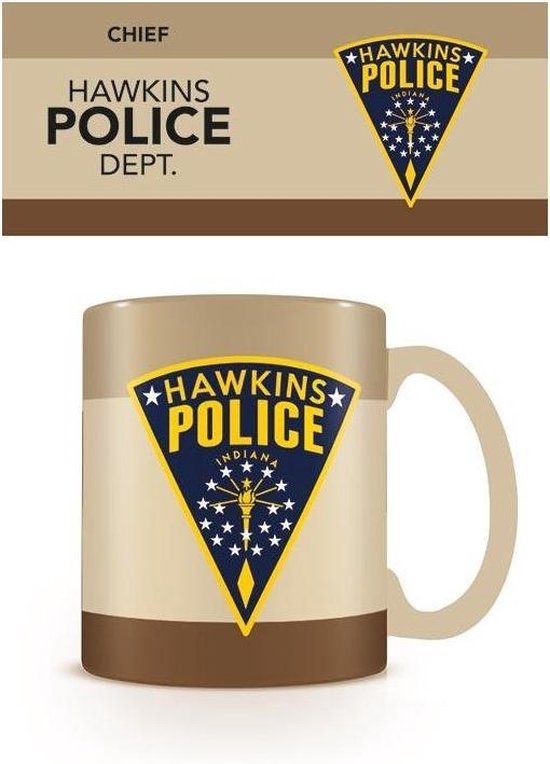 Stranger Things Mug Hawkins Police Bol