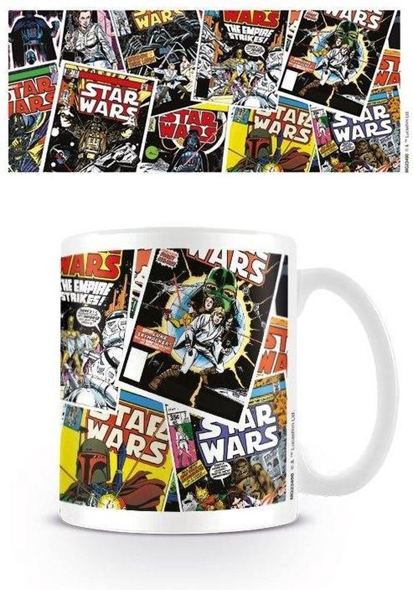 STAR WARS - Mug - 300 ml - Comic Covers