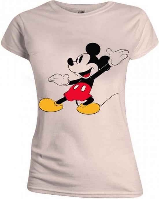 DISNEY - T-Shirt - Mickey Mouse Happy Face - GIRL (S)