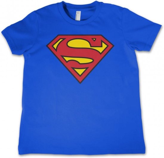 SUPERMAN - T-shirt KIDS Shield Blue (12 ans)