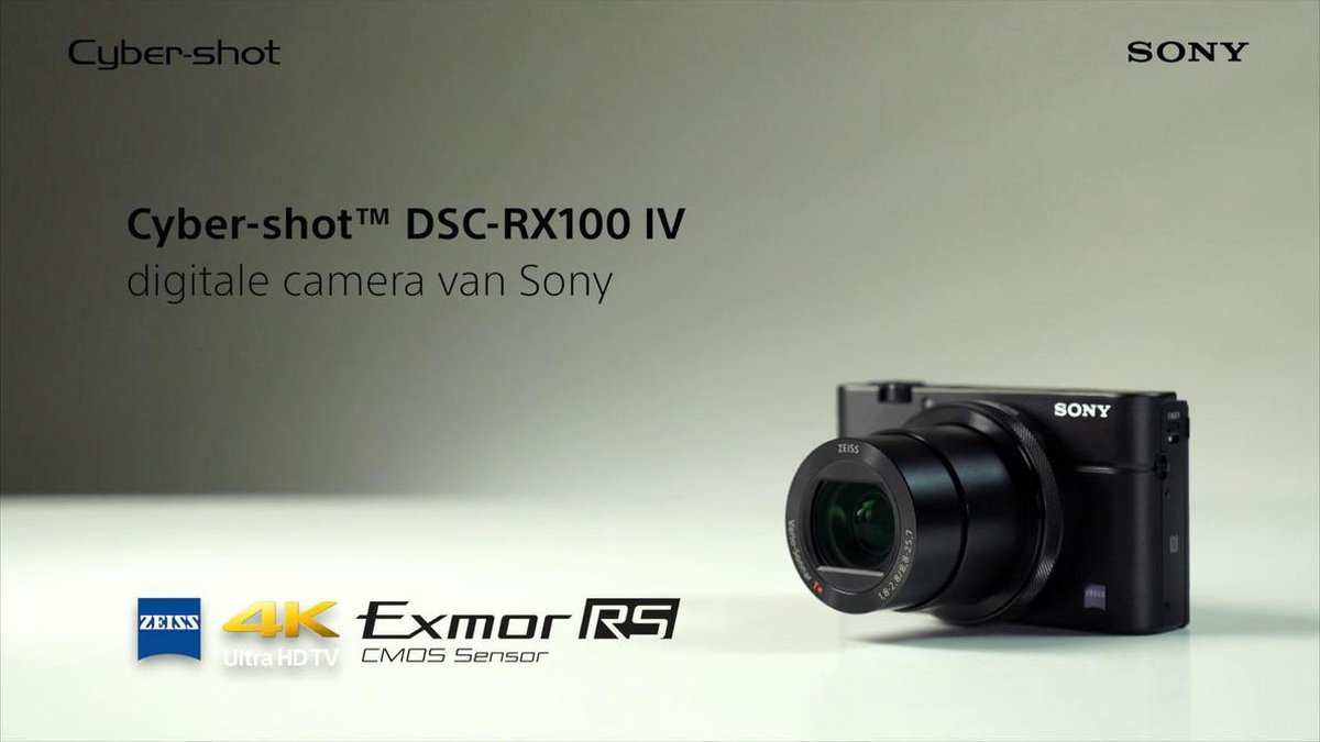 Sony Cyber-shot DSC-RX100 IV - Mark | bol