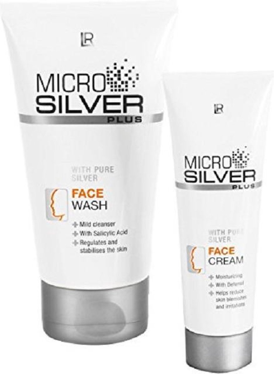 Micro silver gelaat set onzuivere huid - acne en puistjes