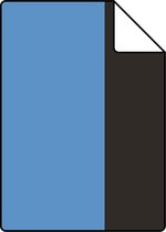 ESTAhome A4 proefstaal van behang strepen blauw en zwart - 116527 - 21 x 26 cm