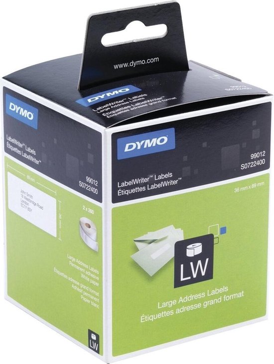 Label Etiketten Kompatibel Für Dymo 99012 99014 11354 Labelwriter 450