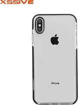 Xssive Soft Back Cover Transparant met Zwarte Rand voor Apple iPhone XR