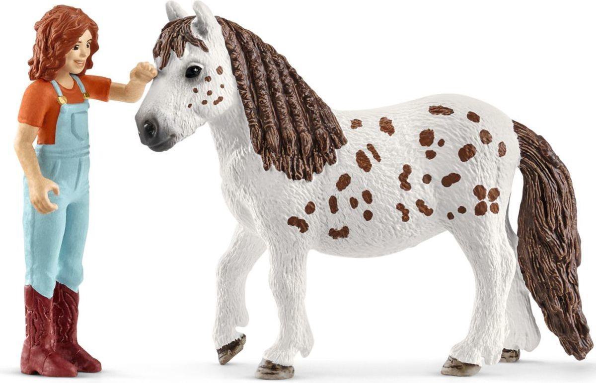 schleich HORSE CLUB - Mia & Spotty - Speelfigurenset - Kinderspeelgoed voor Jongens en Meisjes - 9 Onderdelen — afbeelding 7