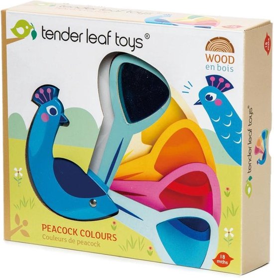 Afbeelding van het spel Tender Toys Pauw Kleuren Speelattribuut Junior