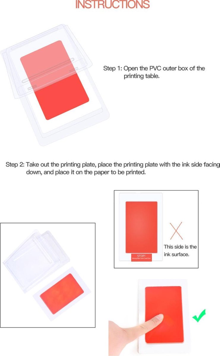 Inktpads voor baby's