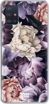 HappyCase Samsung Galaxy A51 Hoesje Flexibel TPU Flower Print