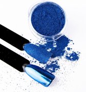Claresa Glass Nail Dust Powder #8 GLOWING BLUE