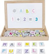 Jabadabado speelgoed Magneet puzzel ABC Multi colour