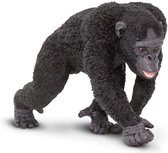 Safari Wilde Dieren Chimpansee Junior 10,25 Cm Zwart/grijs