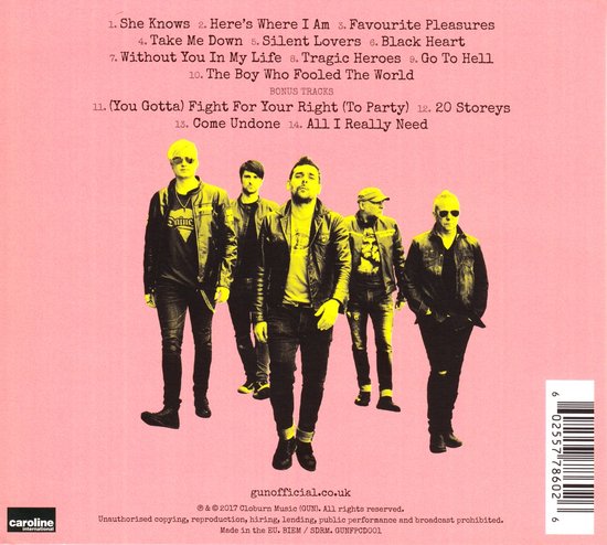 Favourite Pleasures Gun Cd Album Muziek Bol 8390