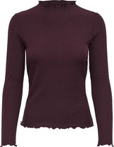 ONLY ONLEMMA L/S HIGH NECK TOP NOOS JRS Dames Top - Maat XS