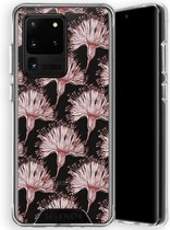 Selencia Zarya Fashion Extra Beschermende Backcover Samsung Galaxy S20 Ultra hoesje - Flowers