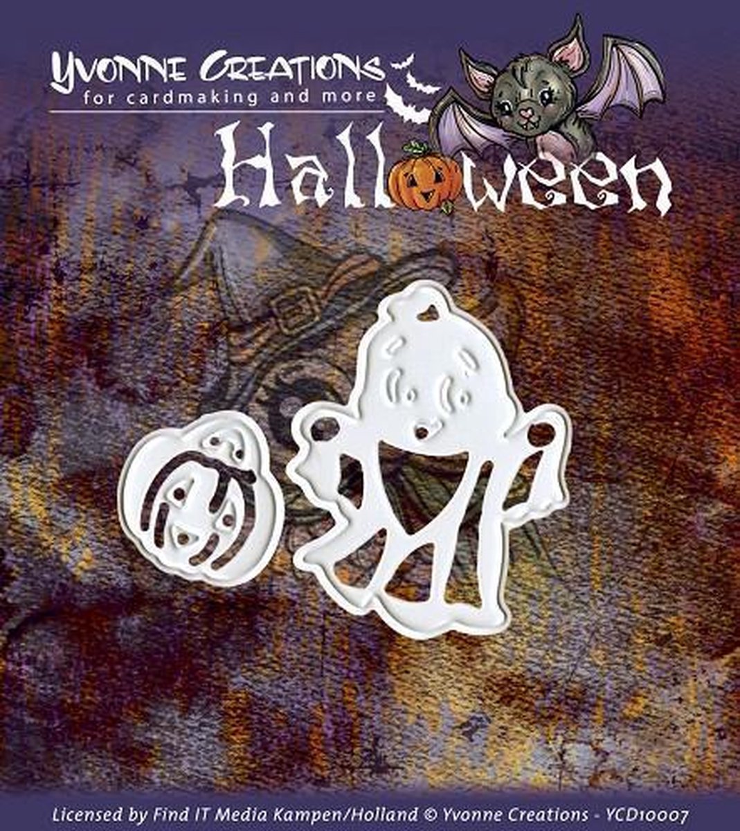 Die - Yvonne Creations - Halloween - Little ghost